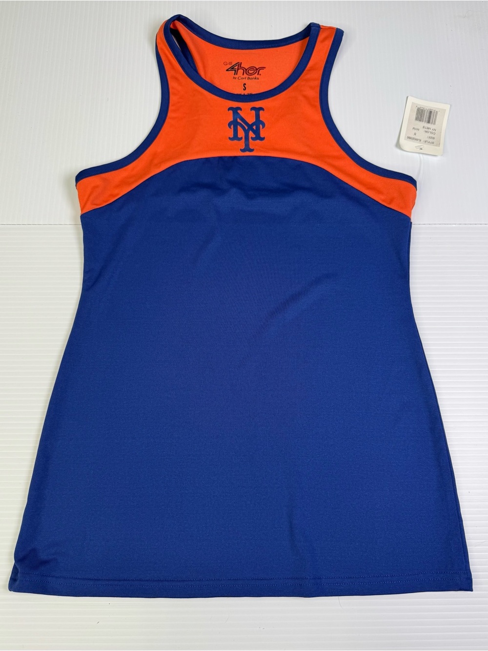 Women’s New York Mets G-III 4Her by Carl Banks Tank Size Small